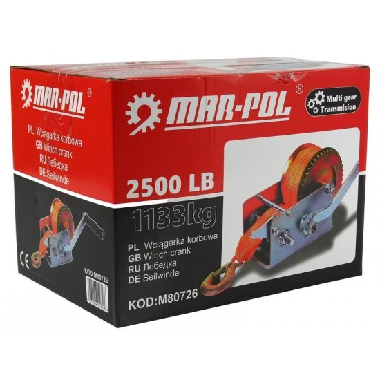 Ručný pásový naviják 1136kg M80726