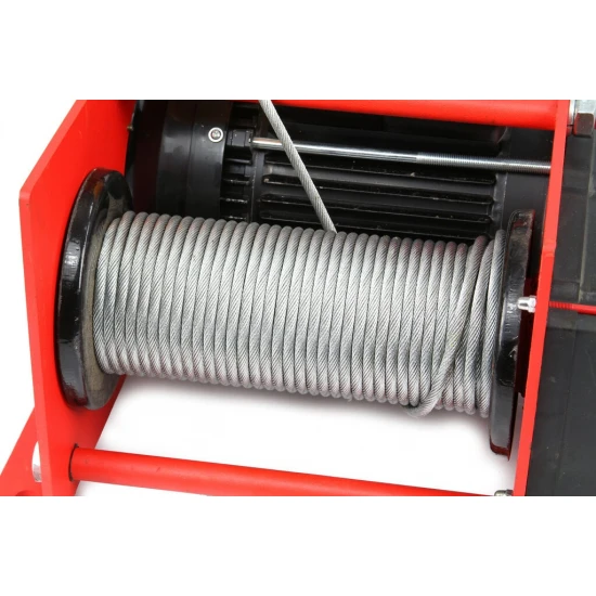 Elektrický lanový naviják 30m 500/999kg 230V M80787