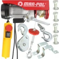 Elektrický lanový naviják 150/300kg 230V M80789