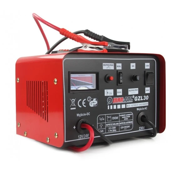 Nabíjačka autobatérií 12/24V autonabíjačka 30A M82506