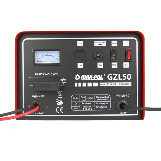 Nabíjačka autobatérií 12/24V autonabíjačka 50A M82507