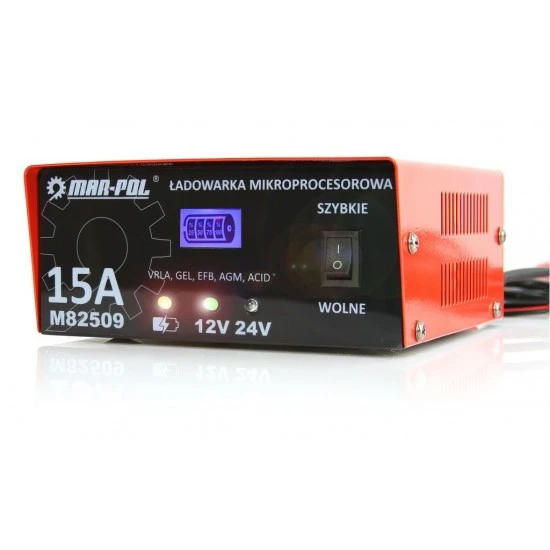 Nabíjačka batérii 12/24V 15A M82509