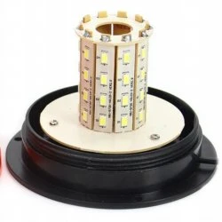 Maják výstražný oranžový 10-30V 40LED M82710