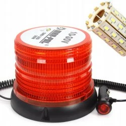 Maják výstražný oranžový 10-30V 40LED M82710