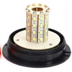 Maják výstražný oranžový 10-30V 40 LED M82712