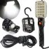 Pracovné LED svietidlo 230V 25 LED s magnetom a hákom M82735