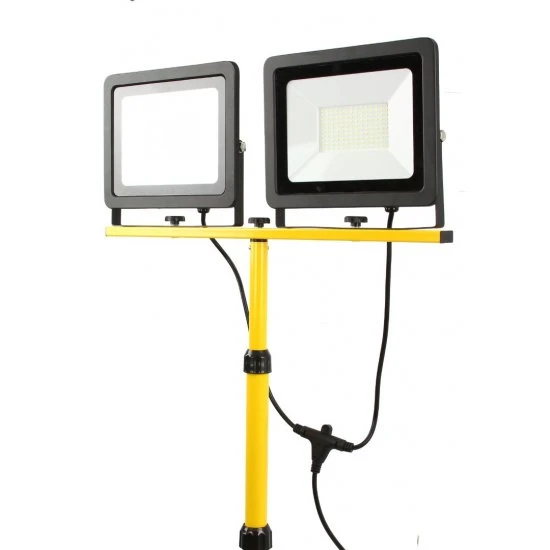 Pracovná lampa na statíve 2x100W 230V M82736