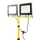 Pracovná lampa na statíve 2x100W 230V M82736