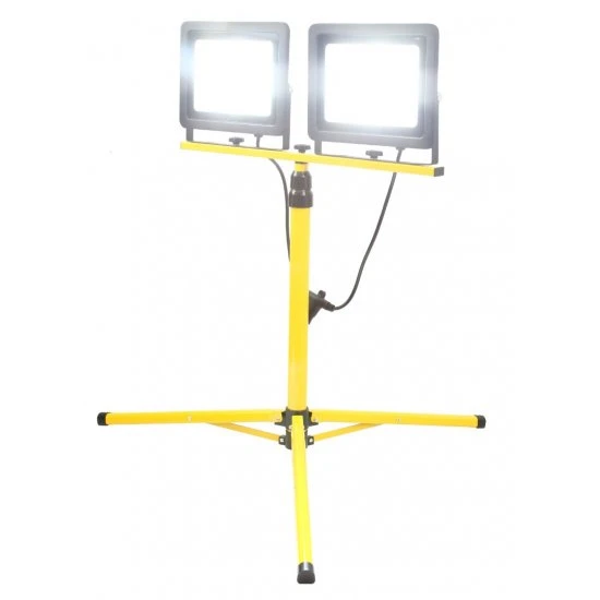 Pracovná lampa na statíve 2x100W 230V M82736