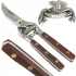 Záhradné nožnice 200mm 8" drevená rukoväť M82990