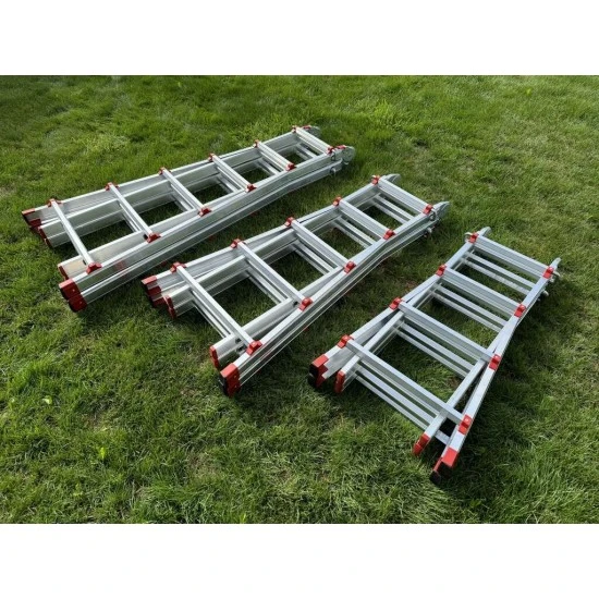 Hliníkový rebrík 4x5 multifunkčný M85606
