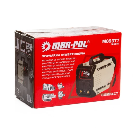 Zvárací invertor MMA displejom kompaktný M89377