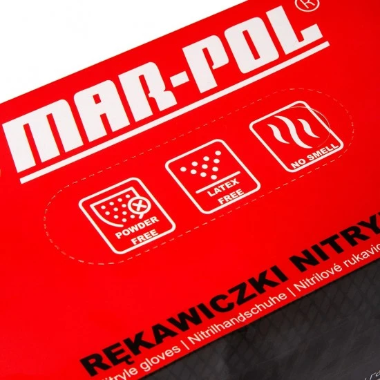 Nitrilové rukavice XL nepúdrované diamantová textúra 50ks M90263