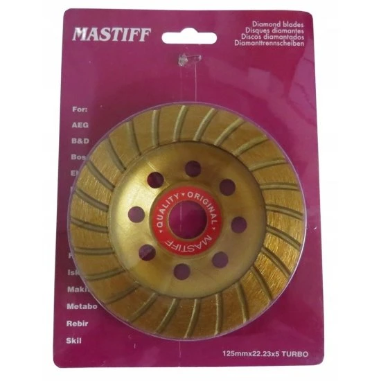 Brúsny diamantový kotúč 125x22.2x5mm turbo MFGDB125222T