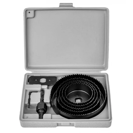 Vykružovacie vrtáky korunkové do dreva 51-102mm 8 dielna sada MF320008