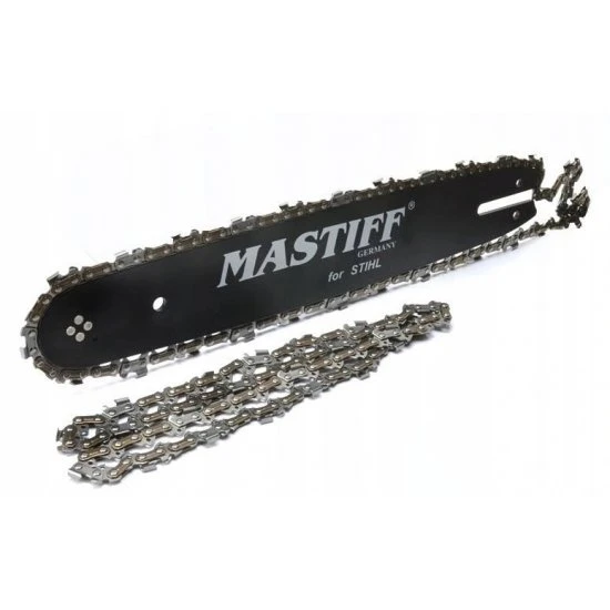 Lišta na motorovú pílu 35 cm + 2 reťaze 14 50 článkov 3/8 1.3mm MFG143850