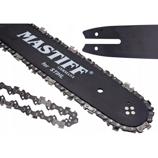 Lišta na motorovú pílu 35 cm + 2 reťaze 14 50 článkov 3/8 1.3mm MFG143850