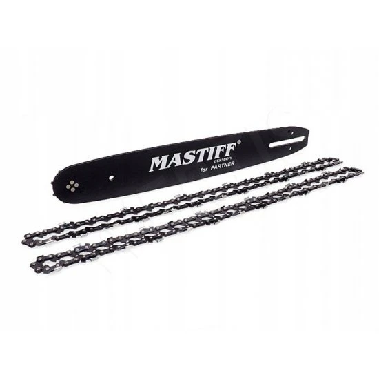 Lišta na motorovú pílu 40 cm + 2 reťaze 16 56 článkov 3/8 1.3mm MFG163856