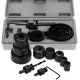 Vykružovacie vrtáky korunkové do dreva 19-64mm 11 dielna sada MF320011