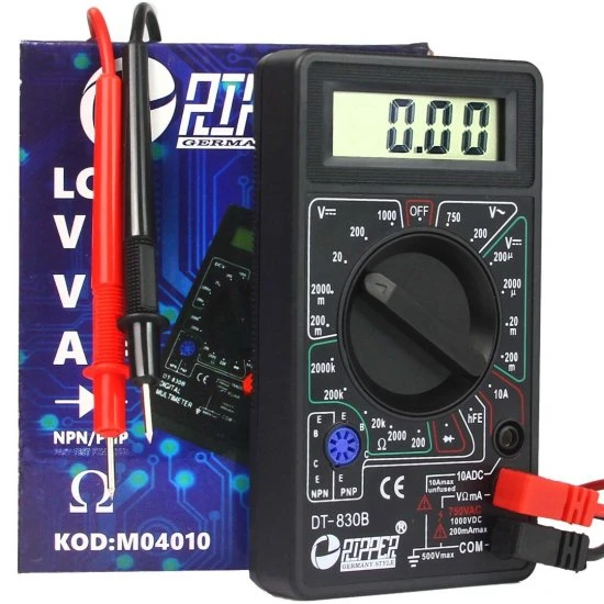 Digitálny multimeter DT-830B M04010