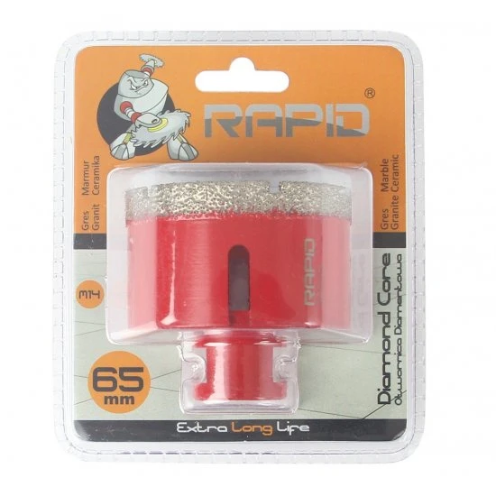 Diamantový vykružovák vrták M14 do dlažby priemer 65 mm M22776