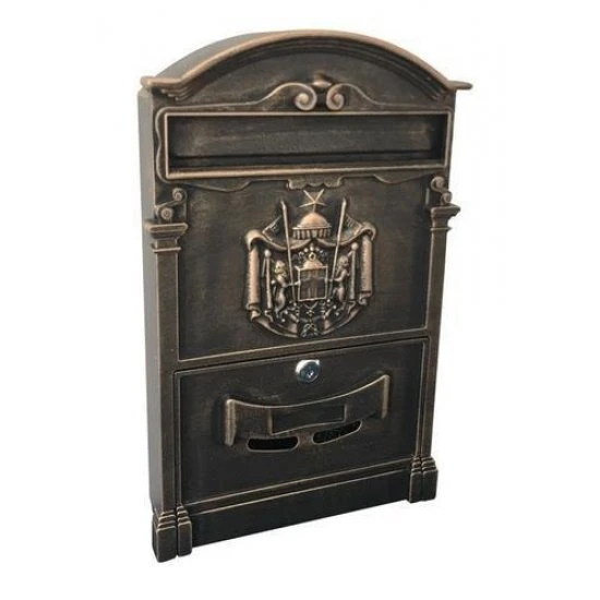 Poštová schránka antique bronze 410x255x090mm