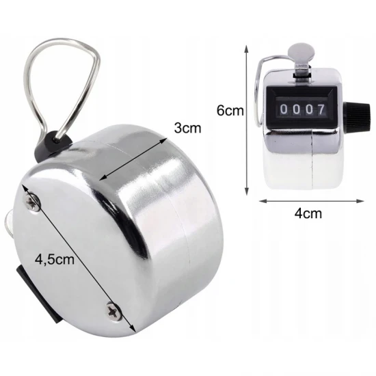 Mechanické počítadlo s nulovaním kliker HT-1M.