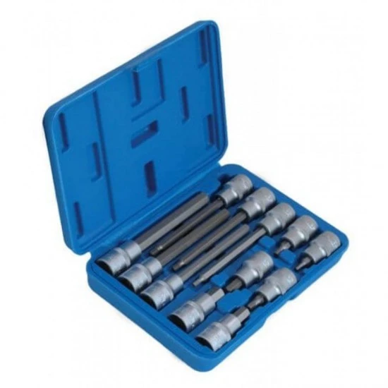 Zástrčné 1/2" hlavice imbus hex H4 - H12 sada 12ks S-SH1212L