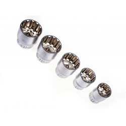 Sada nádstavcov spline 19ks 8-32 mm 1/2" S-19GL12