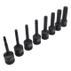 Sada kovaných 1/2" nádstavcov torx T30-T80 8 dielna S-1MTORX8
