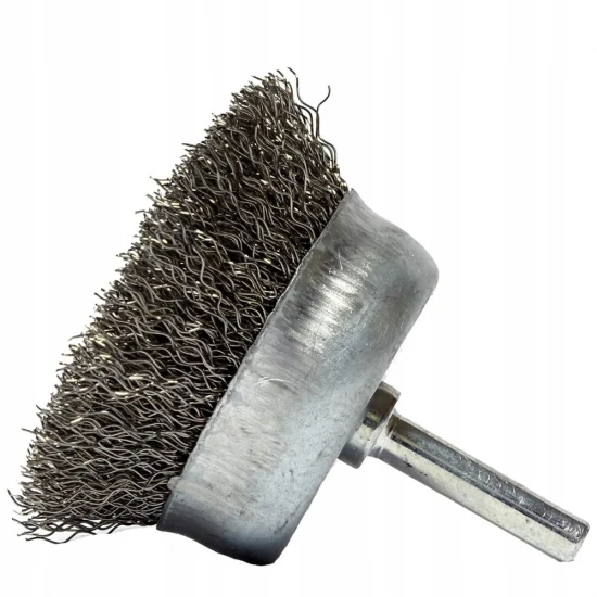 Hrncová drôtená kefa 25 x 6 mm čelná S-40SCB