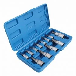 Nástrčné kľúče torx 5 hranný s otvorom TS8-TS60 S-H125TP