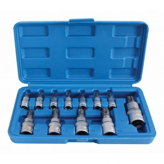 Nástrčné kľúče torx 5 hranný s otvorom TS8-TS60 S-H125TP