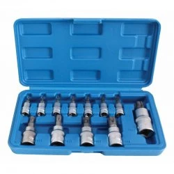 Nástrčné kľúče torx 5 hranný TS8-TS60 S-H125WT