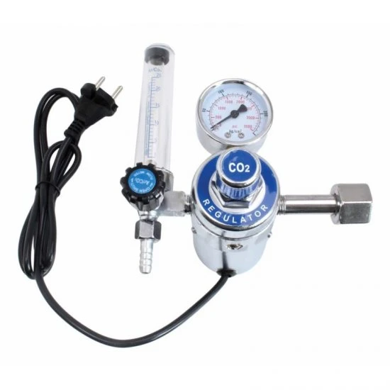Redukčný ventil CO2 a argón regulátor tlaku s ohrevom S-90212