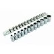 Nástrčné kľúče colové 12 hranné 1/4" S-90096