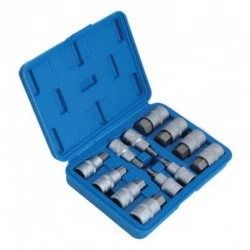 Zástrčné 1/2" hlavice imbus hex H5 - H22 sada 12ks S-90277