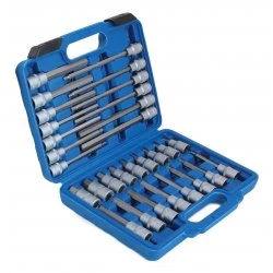 Zástrčné 1/2" hlavice imbus hex H5 - H19 sada 30ks S-SH3012