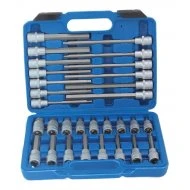 Zástrčné 1/2" hlavice imbus hex H5 - H19 sada 30ks S-SH3012