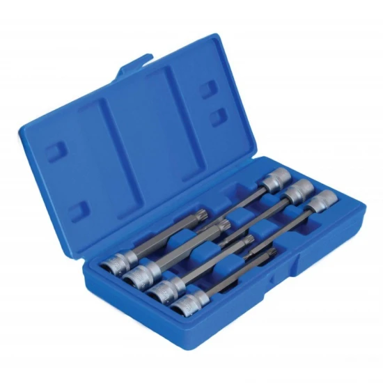 Zástrčné 3/8" hlavice XZN 110mm M4-M10 sada 7ks S-SPB738