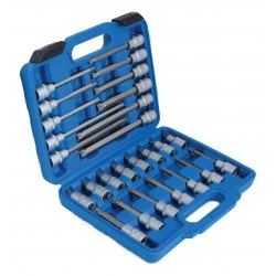 Zástrčné 1/2" hlavice XZN spline M5-M16 sada 26ks S-SS2612