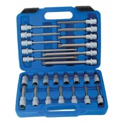 Zástrčné 1/2" hlavice XZN spline M5-M16 sada 26ks S-SS2612