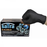 Nitrilové rukavice XL nepúdrované diamantová textúra 100ks S-XL9GLD