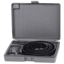 Vykružovacie vrtáky korunkové do dreva 64-127mm 8 dielna sada 212038