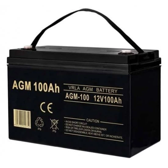Bezúdržbový olovený akumulátor AGM VRLA 12V 100Ah 20805