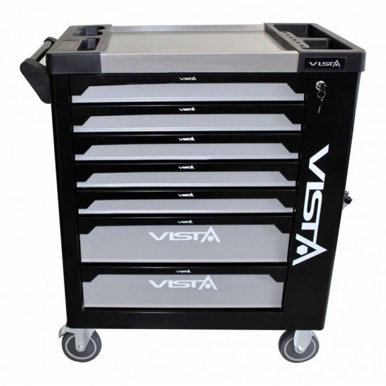 Dielenský servisný vozík s náradím 7 zásuviek V-T250E