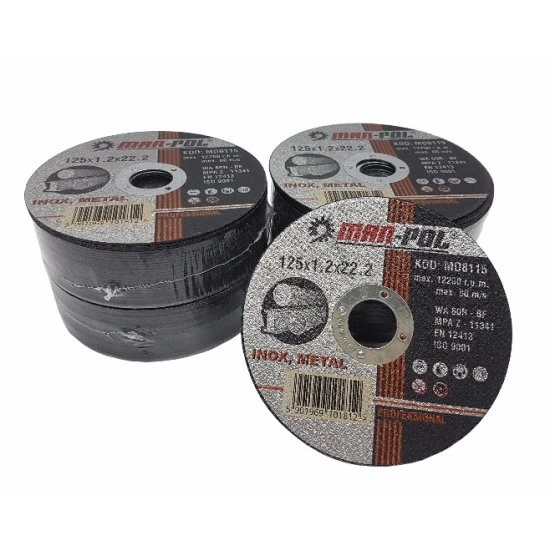 Rezný kotúč na kov 125 x 1.2 x 22.2 mm M08115