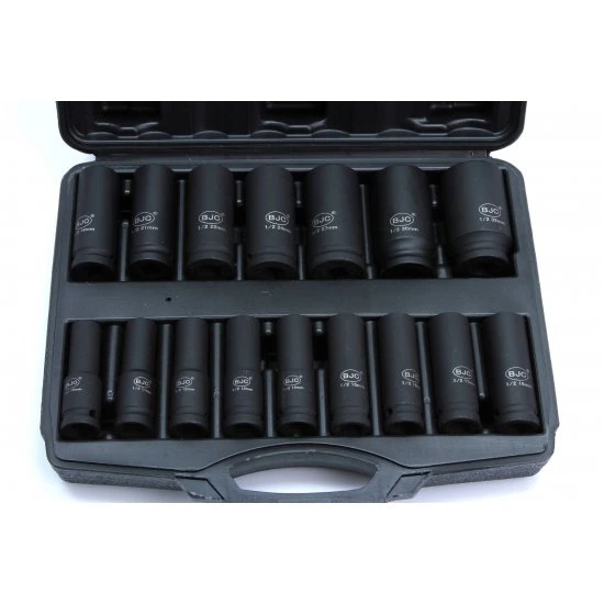 Kované nástrčné kľúče 1/2" 10-32mm 16ks M58274