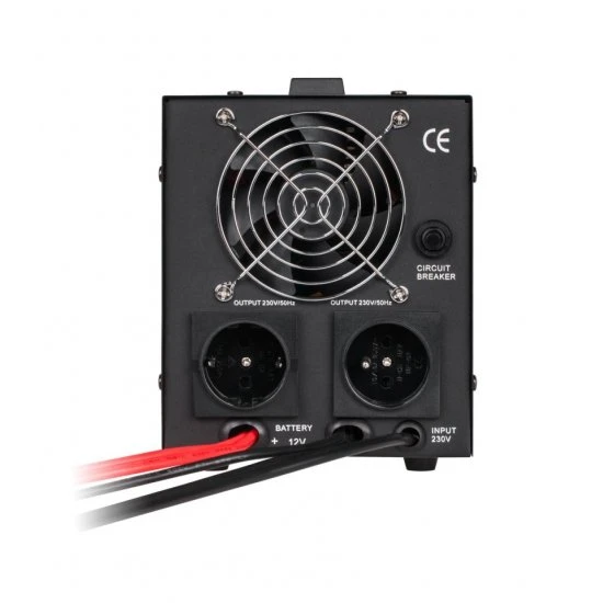 Záložný zdroj Kemot PROsinus 500W 12V/230V čierny URZ3405B