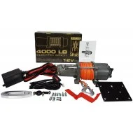 Elektrický 12V navíjak 1814kg 4000 LBS syntetické lano M80800